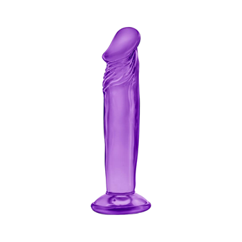 Sweet 'N Small - Dildo met zuignap - 16,5 cm (Paars)